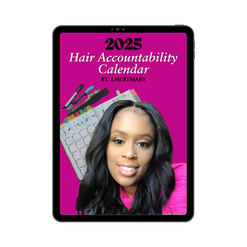 Free Digital: 2025 Hair Accountability Calendar