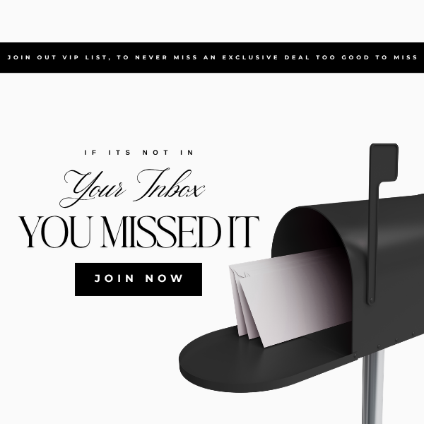 If its not in your inbox you missed it graphic 600 x 600