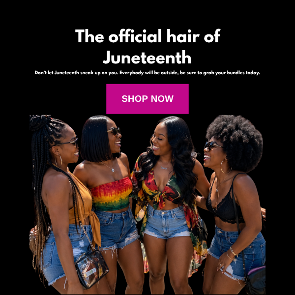 Juneteenth hero banner mobile