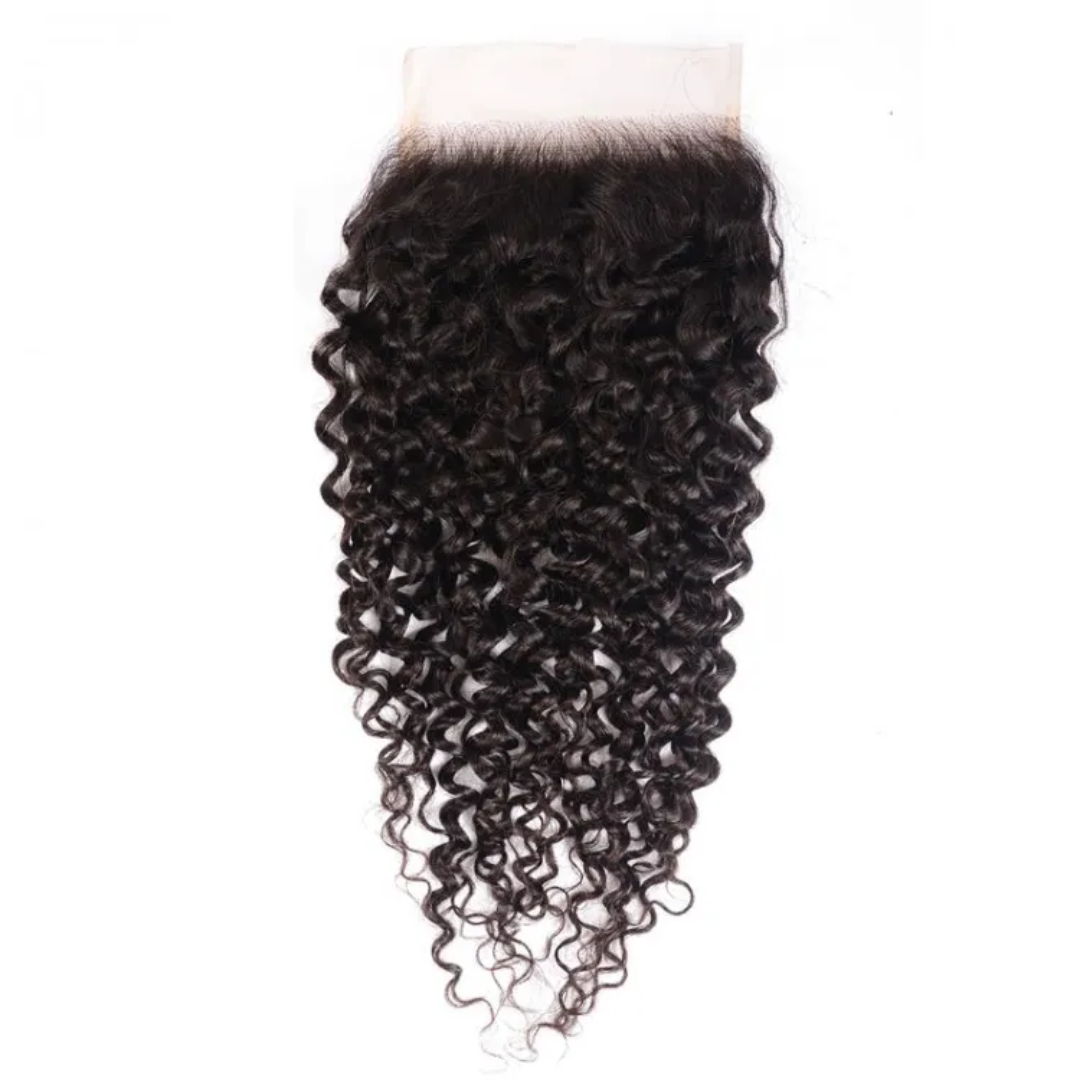 Premium Deep Curly 5x5 HD Closure 