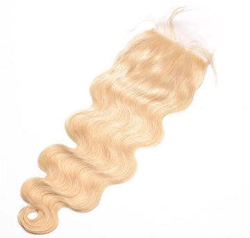 Body Wave Platinum Blonde HD Closure