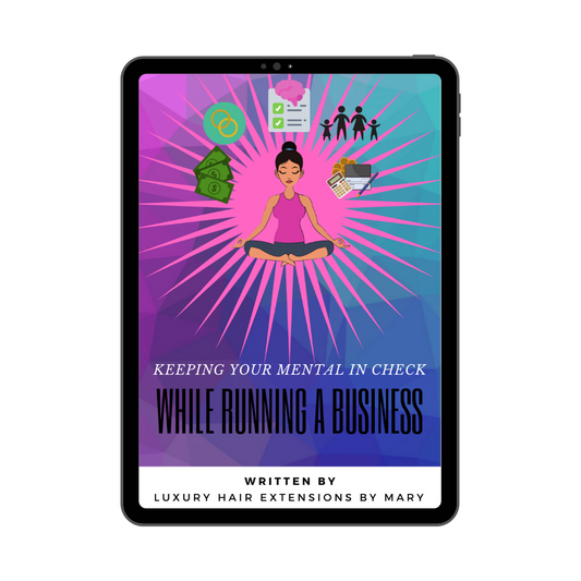 Free Digital E-Book: "Keeping Your Mental In Check While Running A Business"